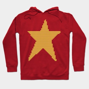 Yellow Christmas Star Hoodie